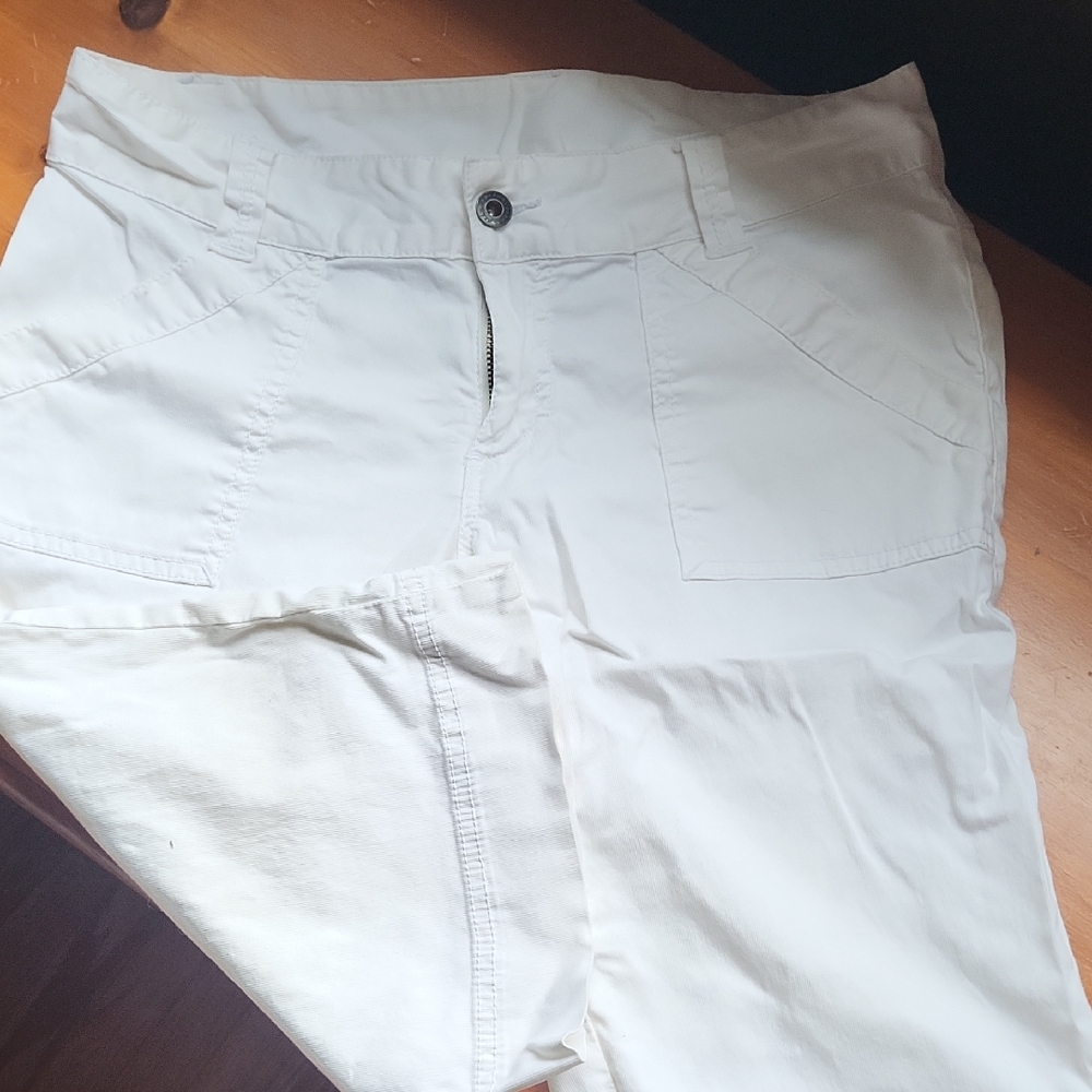 White Long Shorts Ladies 8